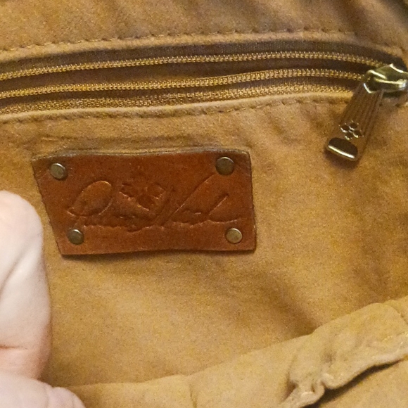 Brown Leather Round Bag - Picture 6 of 16